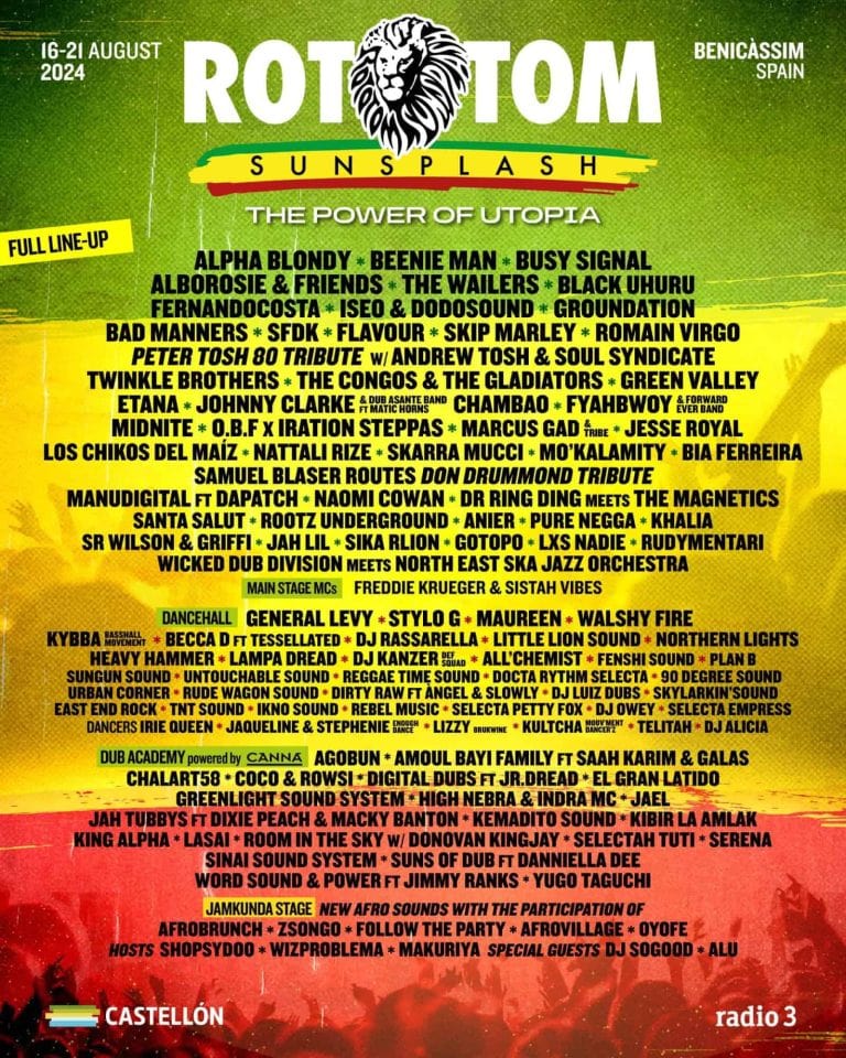 Rototom Sunsplash Music, culture, activities and beach