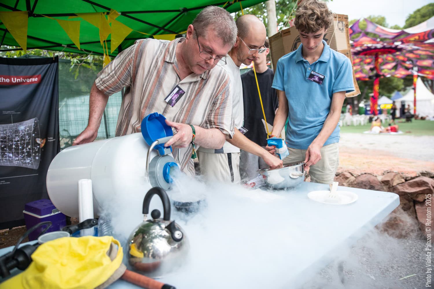 Helado al nitrógeno - Discovery Lab 2025